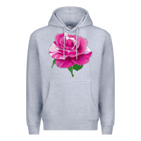 Heather Grey Parade Day Rose Premium Hoodie - LillyAllenDesigns