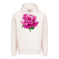 Pale Pink Parade Day Rose Premium Hoodie - LillyAllenDesigns