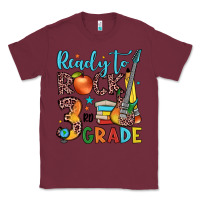 Burgundy ready to rock 3rd grade Classic Tee - JahusDesignShop