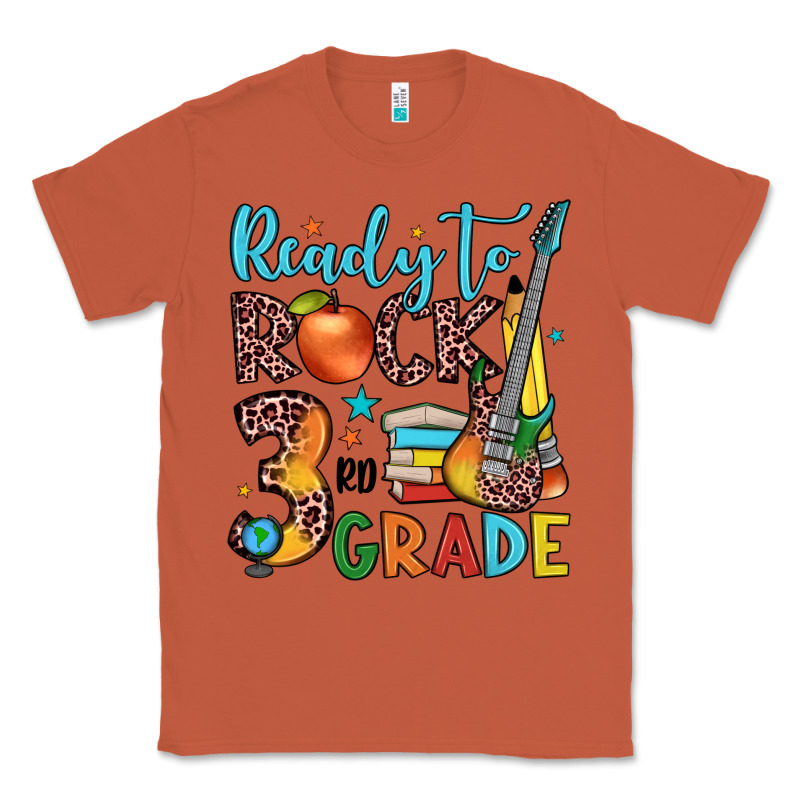 Ready To Rock 3rd Grade Classic Tee by JahusDesignShop | Teevron