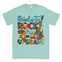 Seafoam ready to rock 3rd grade Classic Tee - JahusDesignShop