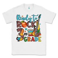 White ready to rock 3rd grade Classic Tee - JahusDesignShop