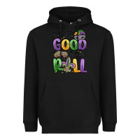 Black let the good times roll Heavyweight Hoodie - MaliasSmallBusiness