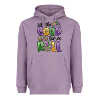 Lavender let the good times roll Heavyweight Hoodie - MaliasSmallBusiness