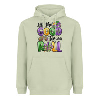 Matcha let the good times roll Heavyweight Hoodie - MaliasSmallBusiness