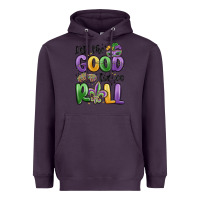 Plum let the good times roll Heavyweight Hoodie - MaliasSmallBusiness