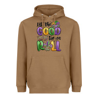 Toasted Coconut let the good times roll Heavyweight Hoodie - MaliasSmallBusiness