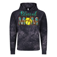 Cloud Black western blessed mom with softball Vintage Hoodie - texasbilliewilder