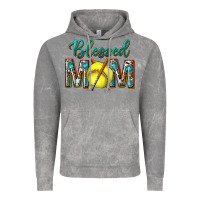 Cloud Rock western blessed mom with softball Vintage Hoodie - texasbilliewilder