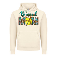 Vintage Artic western blessed mom with softball Vintage Hoodie - texasbilliewilder