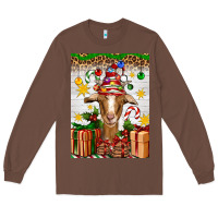 Chestnut christmas goat air freshener Long Sleeve Tee - Artiststas