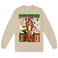 Mushroom christmas goat air freshener Long Sleeve Tee - Artiststas