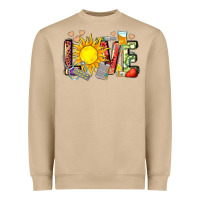Mushroom love summer nurse Heavyweight Sweatshirt - Zillion Design Studio