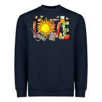 Navy love summer nurse Heavyweight Sweatshirt - Zillion Design Studio