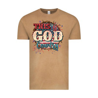 This Is God Country 4th Of July Vintage Tee | Teevron