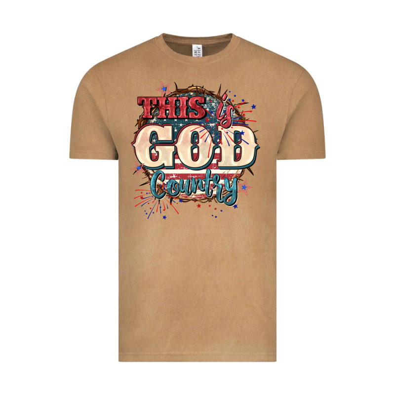 This Is God Country 4th Of July Vintage Tee by CowGirlArtShop | Teevron