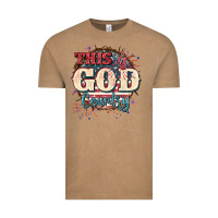 Vintage Coffee This is god country 4th of july Vintage Tee - CowGirlArtShop