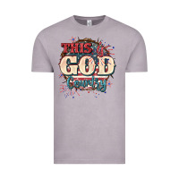 Vintage Zinc This is god country 4th of july Vintage Tee - CowGirlArtShop