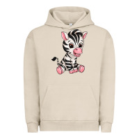 Pigment French Oak zebra Urban Hoodie - texasbilliewilder