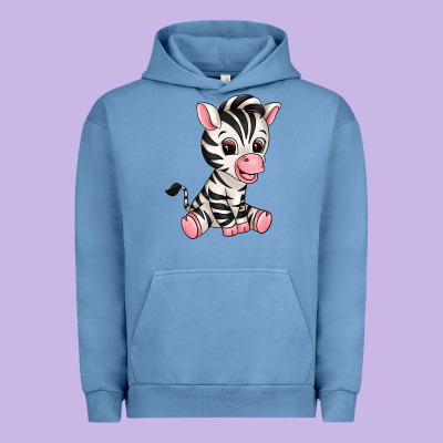 Zebra Urban Hoodie Designed By Texasbilliewilder