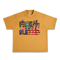 Peanut Butter free and blessed Urban Heavy Tee - CowhideDigitalArt