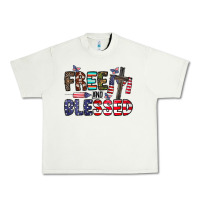 Pistachio free and blessed Urban Heavy Tee - CowhideDigitalArt
