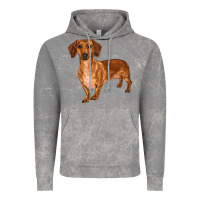Cloud Rock dachshund Vintage Hoodie - RanaPortraitStore