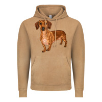 Vintage Camel dachshund Vintage Hoodie - RanaPortraitStore