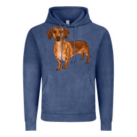 Vintage Denim dachshund Vintage Hoodie - RanaPortraitStore