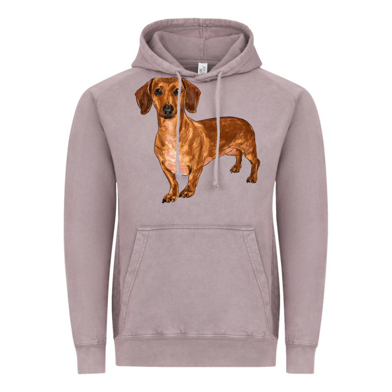 Dachshund Vintage Hoodie by RanaPortraitStore | Teevron