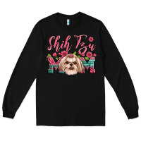 Black love shih tzus Long Sleeve Tee - JahusDesignShop