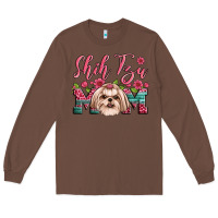 Chestnut love shih tzus Long Sleeve Tee - JahusDesignShop