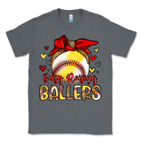 Charcoal Heather busy raising ballers Classic Tee - Artiststas