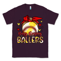 Plum busy raising ballers Classic Tee - Artiststas