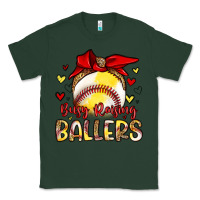 Sports Green busy raising ballers Classic Tee - Artiststas