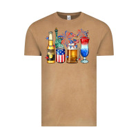 Vintage Camel 4th of July American drinks Vintage Tee - Neo Western