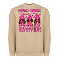 Mushroom Breast Cancer Warrior Afro Gnomes Heavyweight Sweatshirt - texasbilliewilder