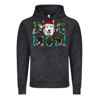Vintage Black christmas dog mom husky Vintage Hoodie - RanaPortraitStore