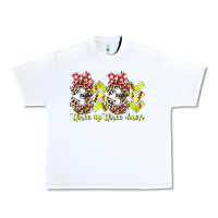 White three up theree down softball Urban Heavy Tee - RacoonDesign