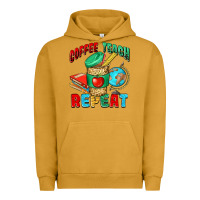 Coffee Teach Repeat Urban Hoodie | Teevron