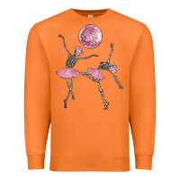 Carrot skeleton ballerina Premium Sweatshirt - MaliasSmallBusiness