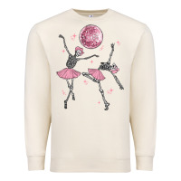 Sandshell skeleton ballerina Premium Sweatshirt - MaliasSmallBusiness