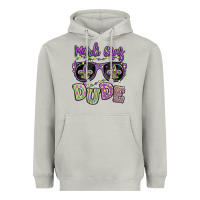 Moon Dust mardi gras dude Heavyweight Hoodie - MaliasSmallBusiness