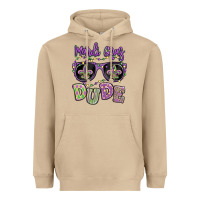 Mushroom mardi gras dude Heavyweight Hoodie - MaliasSmallBusiness