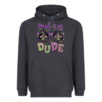 Smoke mardi gras dude Heavyweight Hoodie - MaliasSmallBusiness