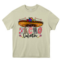Festive Sombrero And Nacho Art Heavy Core Tee | Teevron
