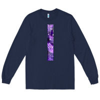 Navy Halloween Key Fob Long Sleeve Tee - BundleAndBundleShop