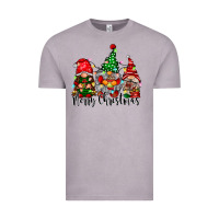 Vintage Zinc merry christmas gnomes Vintage Tee - CowhideDigitalArt