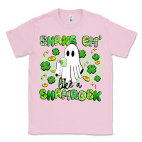 Bubblegum Pink shake em' like a shamrock Classic Tee - Artiststas