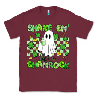 Burgundy shake em' like a shamrock Classic Tee - Artiststas